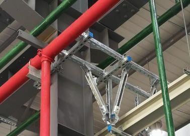 南京市该抗震支架的整体式支吊架结构协调性好